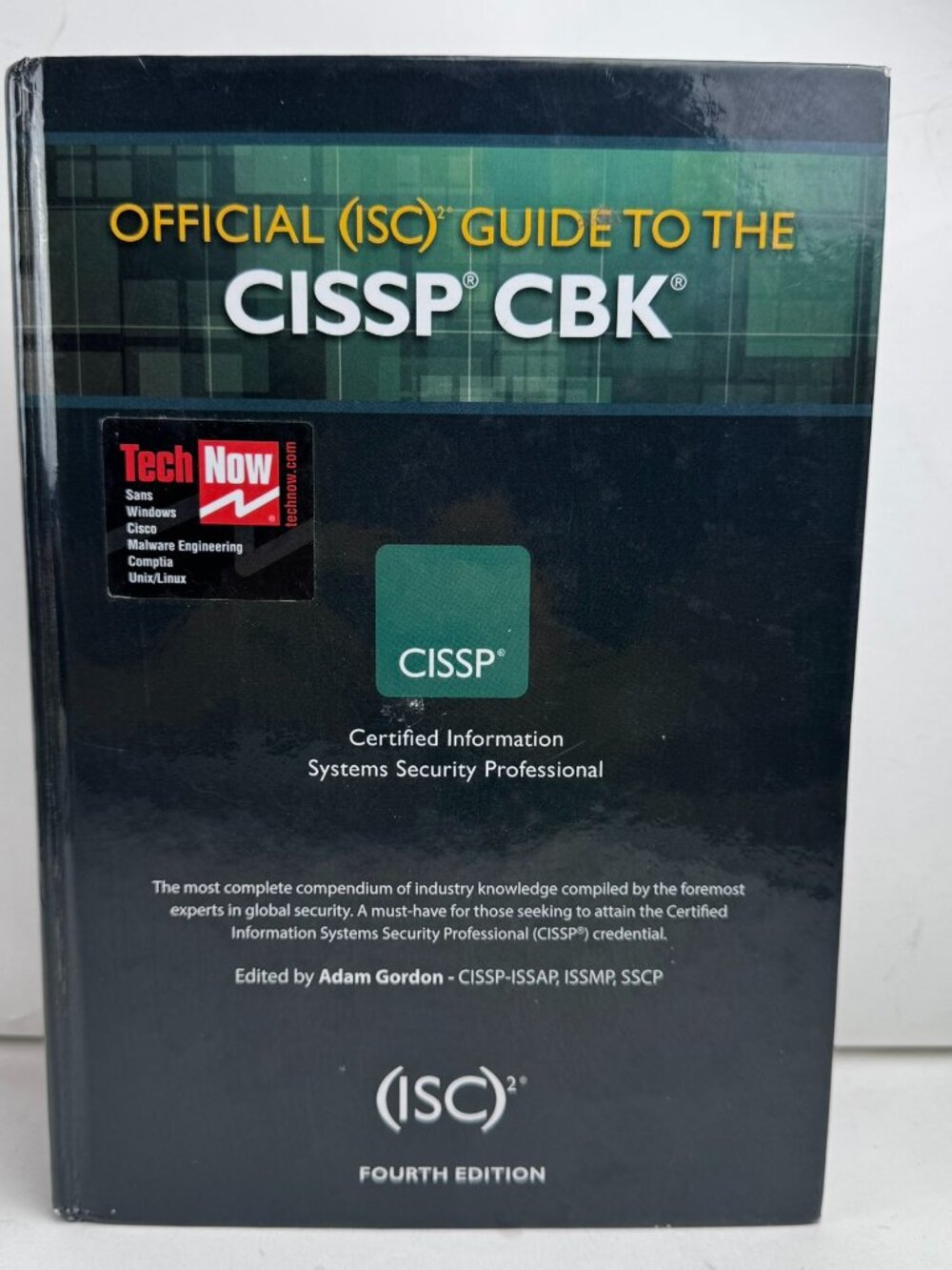 Official (ISC)² Guide to CISSP CBK 4th Ed Hardcover ISBN 9781482262759